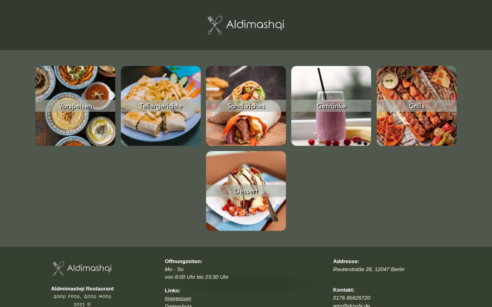 Al-Dimashqi Restaurant — Berlin